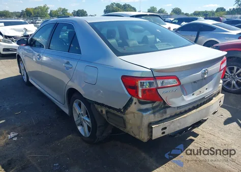 2012 Toyota Camry Se из США, поврежденный, VIN 4T1BF1FK8CU095003